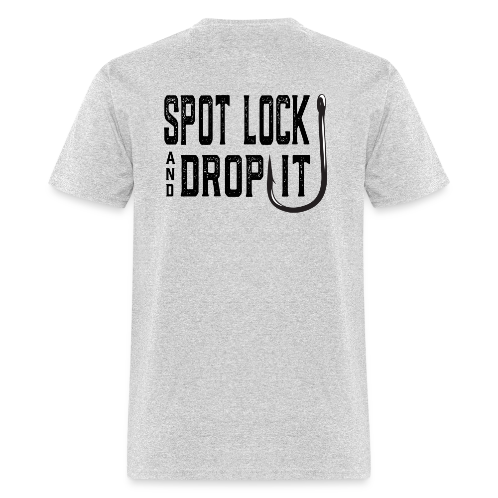 Spot Lock and Drop It - heather gray